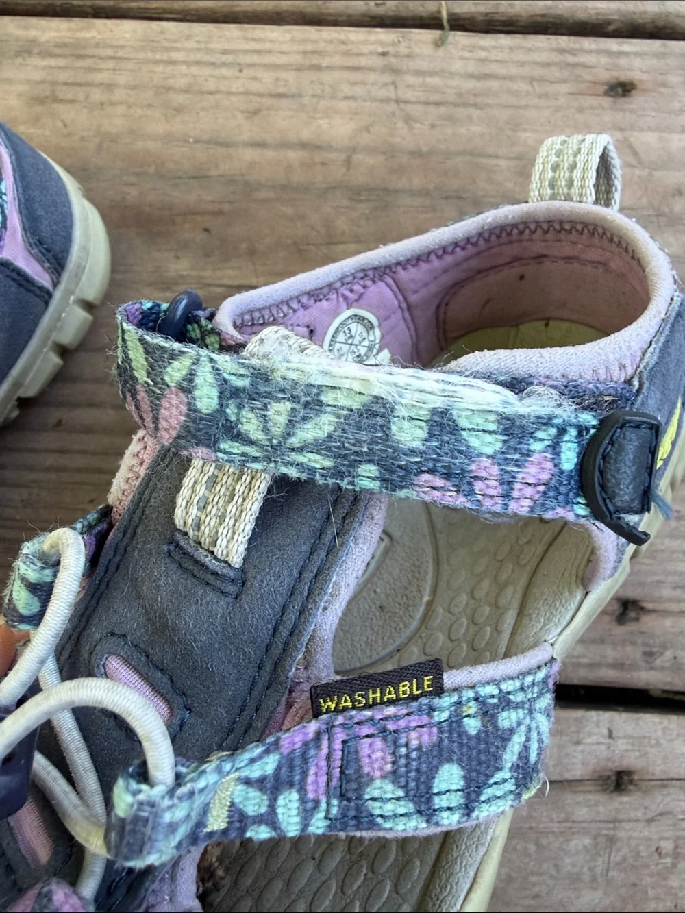 KEEN Kids' Blue & Purple Water Closed-Toe Sandals